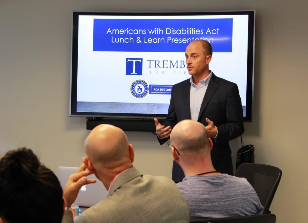 Trembly Law Firm Hosts Lunch & Learn on the Americans with Disabilities Act
