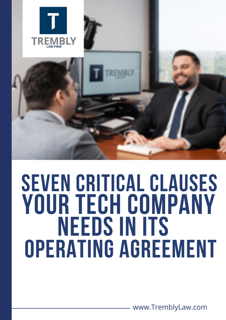 7 Critical Clauses Tech Operating Agreement Download